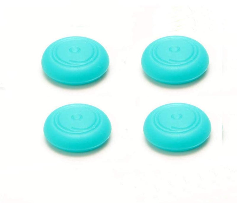 Rowsmau Silicone Rubber Thumb Stick Grips Joystick Cap Cover for Switch Lite Ns Joy-con Controller (Blue) - Image 1
